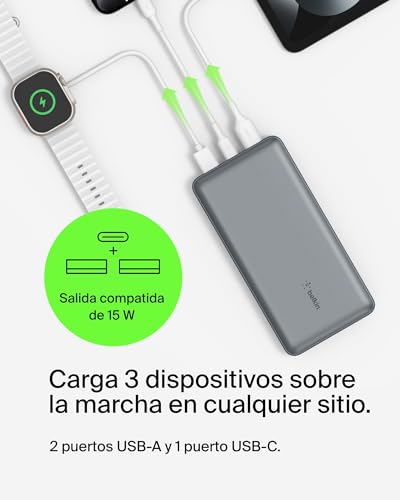 Detalle 2 de Belkin Power Bank 20000 mAh USB-C