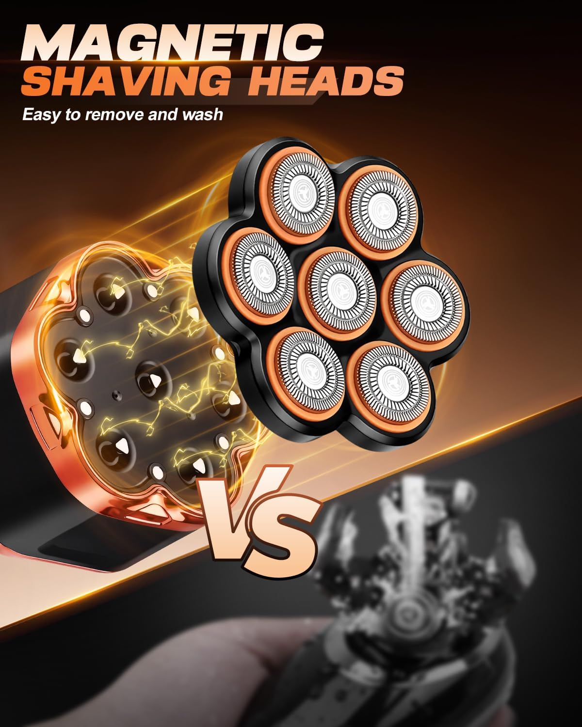 Detalle 2 de Zenmos Mens Head Shaver Bald 7D