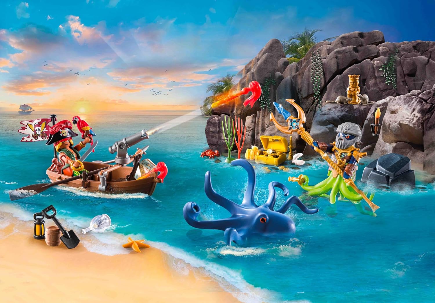 Detalle de Playmobil Pirate Advent Calendar, 24 Surprises