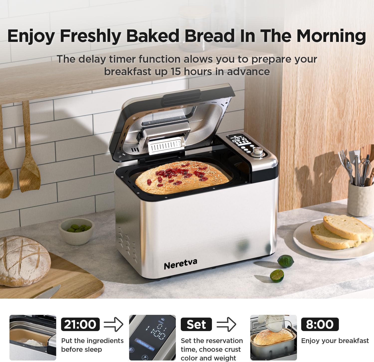 Detalle de Neretva Bread Maker 3.3 lb