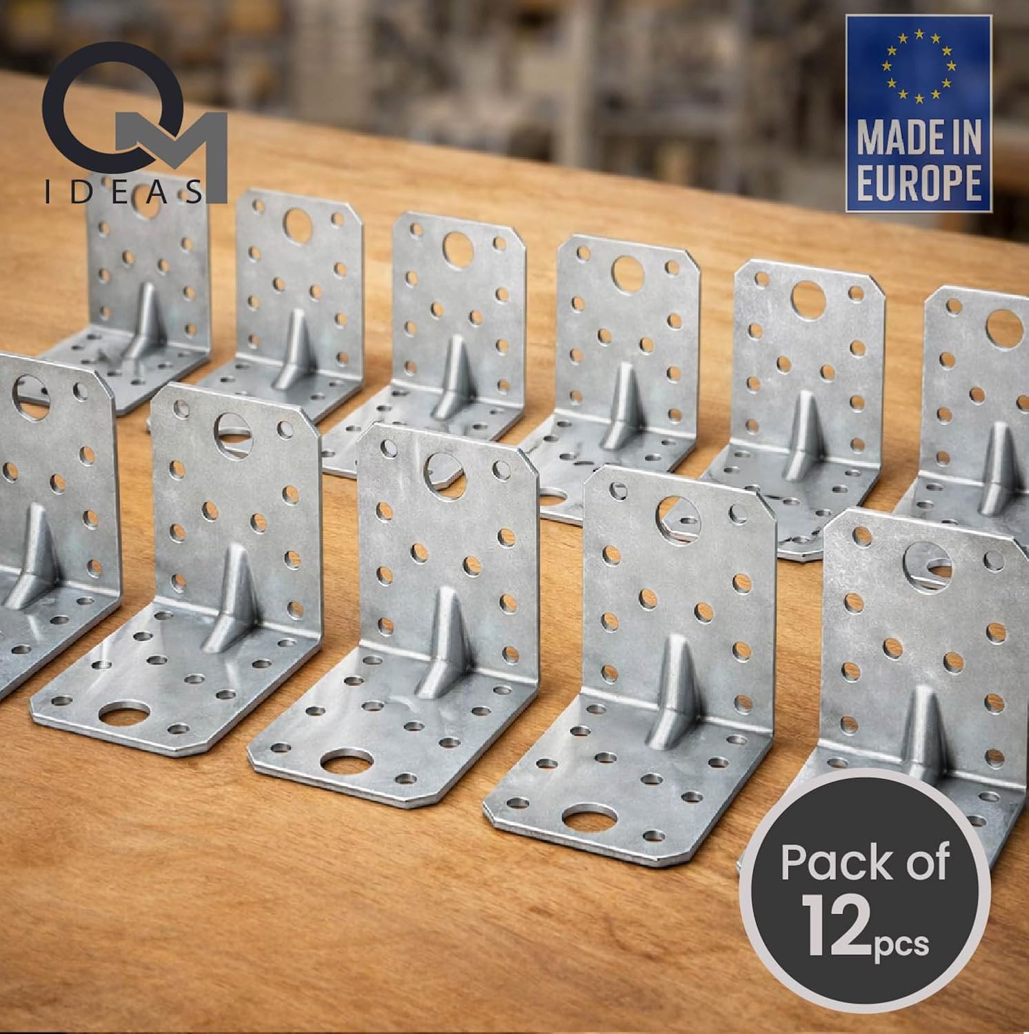 Thumbnail 2 de OMIDEAS 12 x Angle Brackets 70x70x55mm