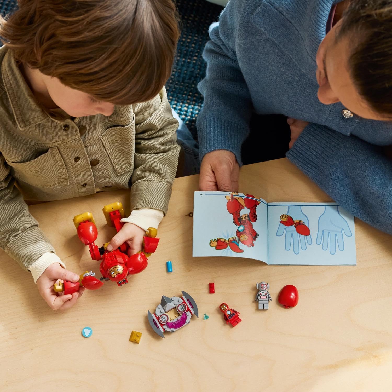 Thumbnail 1 de LEGO ǀ Marvel Iron Man und Seine Fantastischen Freunde Ultron vs. Iron Man (11209) – Mech-Action und Flugfigur für Kinder ab 4 Jahren