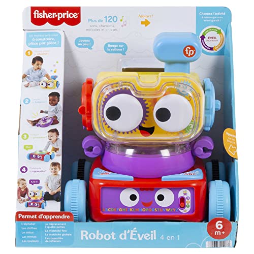 Thumbnail 5 de Mattel Fisher-Price HCK38 Robot Educativo 4-en-1 para Bebés 🤖