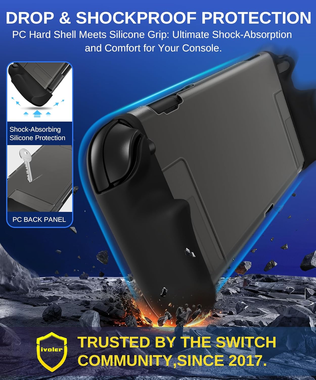 Thumbnail 5 de iVoler Custodia 5‑in‑1 per Nintendo Switch 2 (2025)