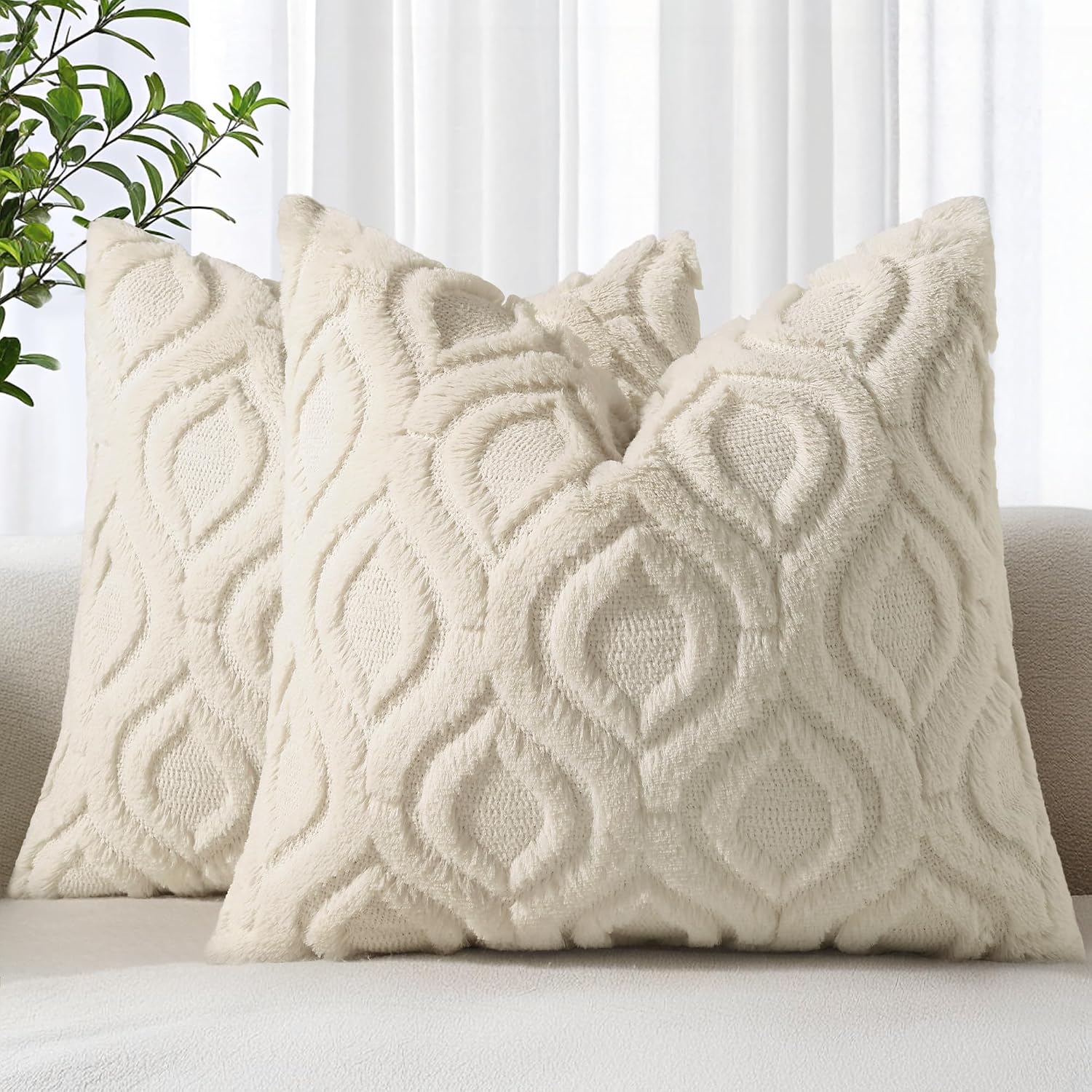 Detalle de decorUhome 18x18 Spring Pillow Covers ⚙