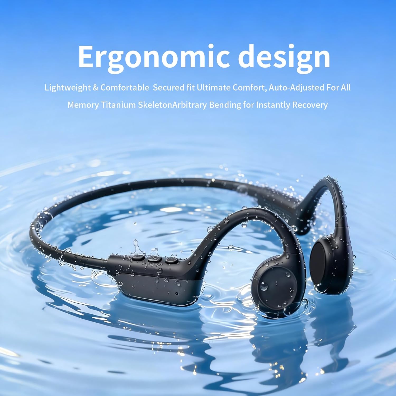 Thumbnail 4 de Vulxovt 2026 Bone Conduction Headphones: Open-Ear Bluetooth 6.0 for Safe, Comfortable Workouts