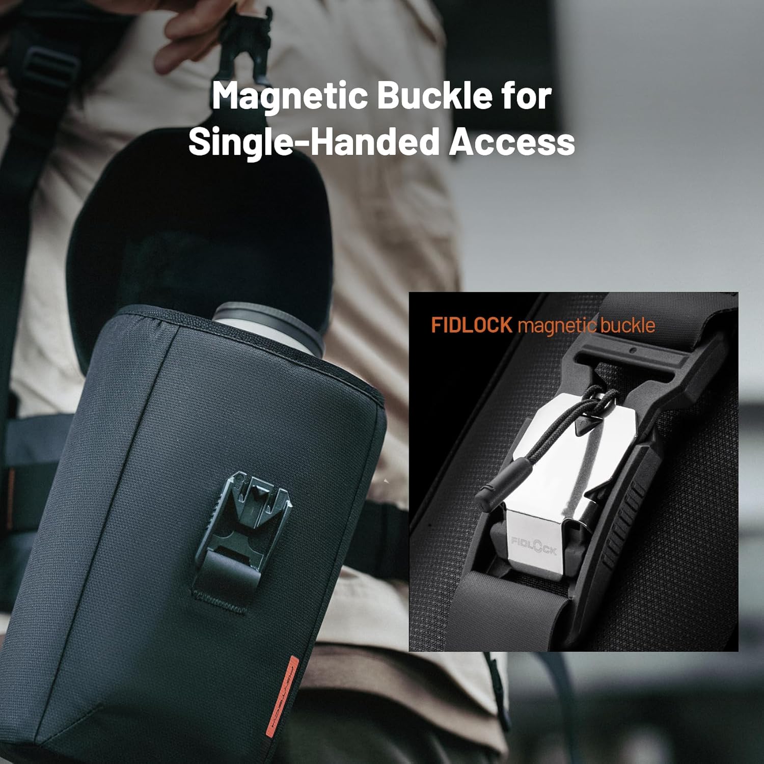 Detalle 2 de PGYTECH Étui pour Objectif L 120 mm