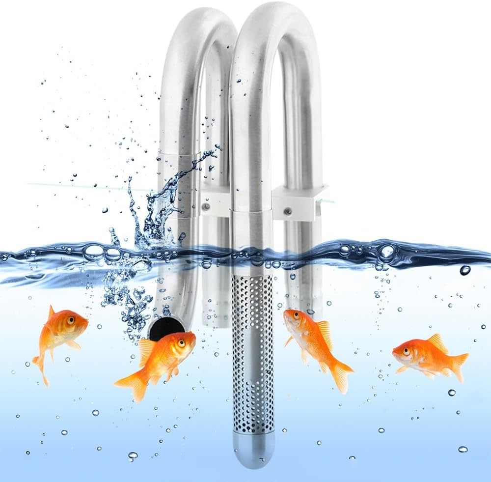 Thumbnail 6 de MiOYOOW 304 Stainless Steel Lily Pipe – Inflow & Outflow Pipe for 12/16mm Aquariums