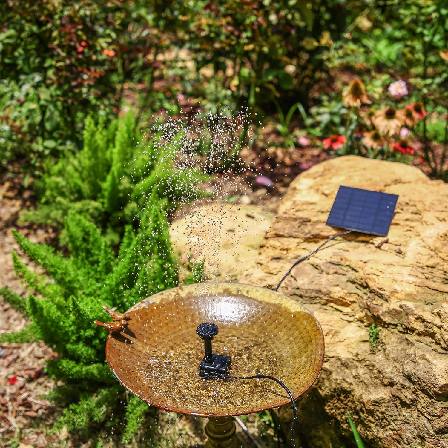 Thumbnail 6 de AISITIN 2026 Update DIY Solar Water Pump Kit for Water Feature Outdoor