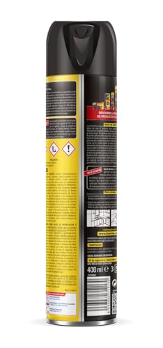 Detalle 2 de Cucal Barrera: aerosol 400 ml para cucarachas, hormigas y arañas