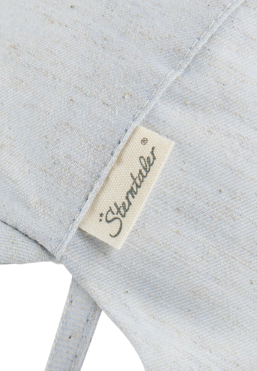 Detalle de Sterntaler Jungen Sonnenhut Schirmmütze Graumeliert – Baumwoll-Mischgewebe mit Leinenanteil