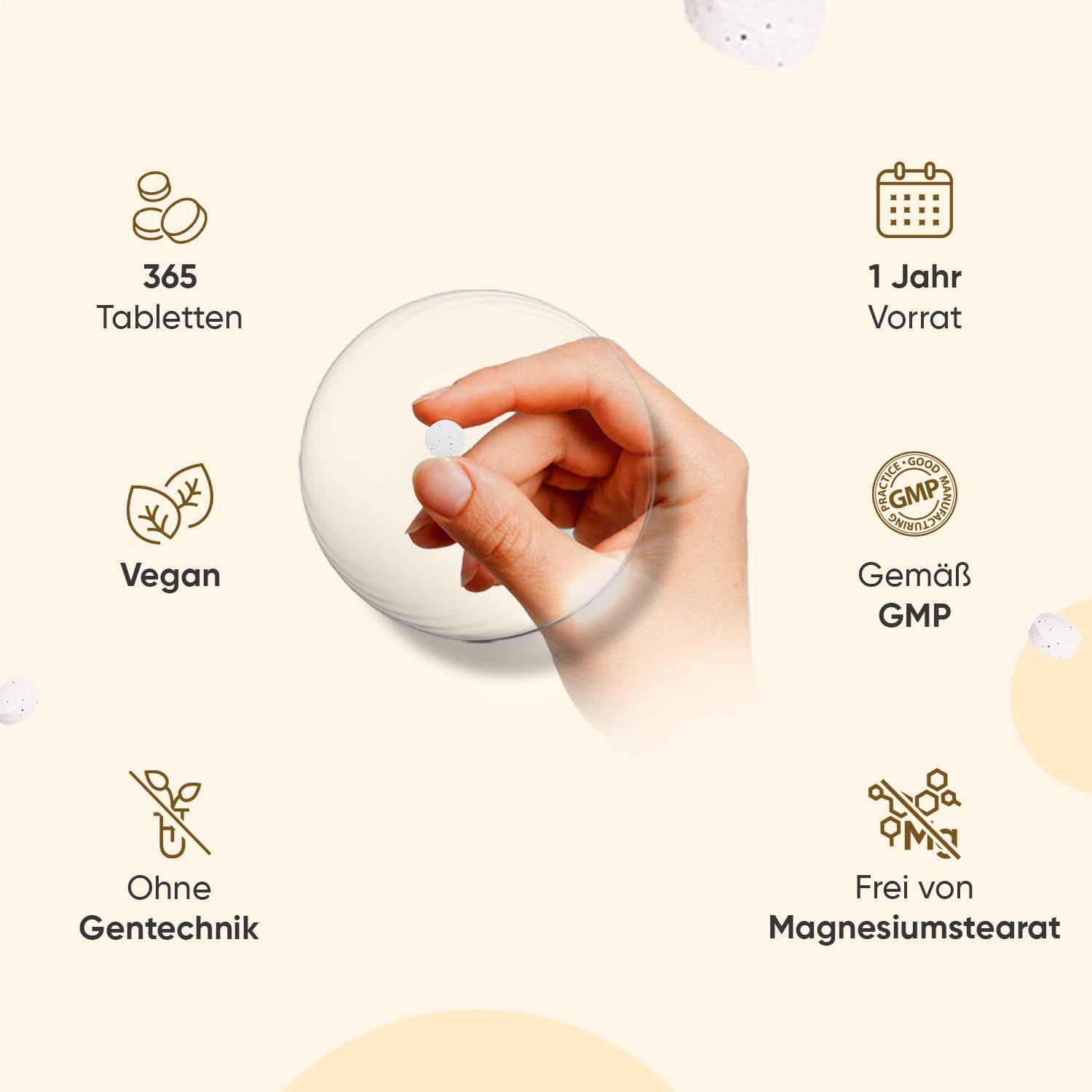 Thumbnail 6 de Vitamin B12 500 mcg pro Tablette – 365 vegane Tabletten mit reinem Methylcobalamin (Vitamin B12) von WeightWorld