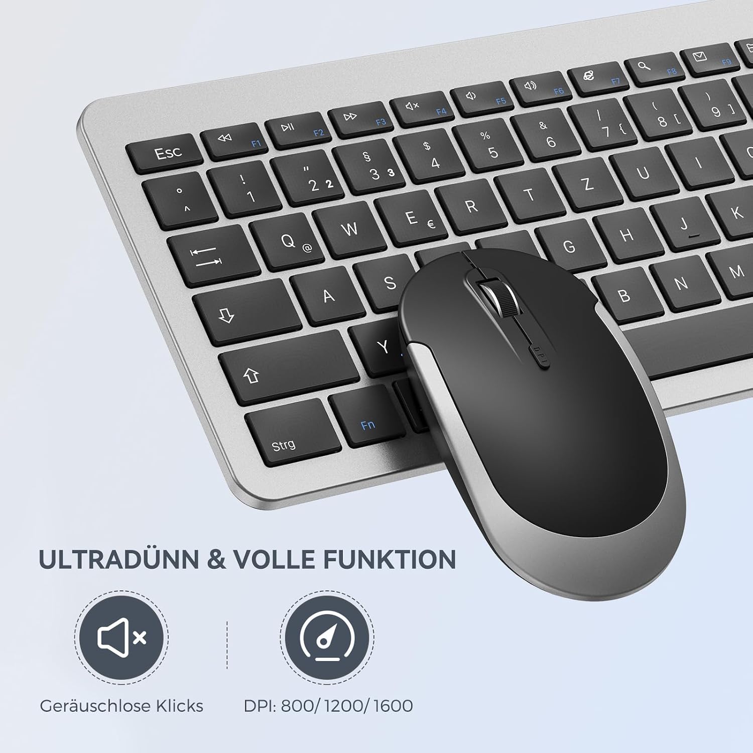Thumbnail 4 de seenda SK38-3 Tastatur Maus Set 50 Stunden