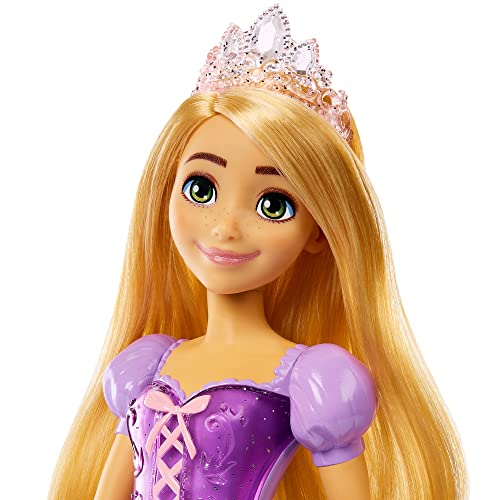 Detalle 1 de Mattel Disney Princess Rapunzel: Bambola alla moda con outfit originale