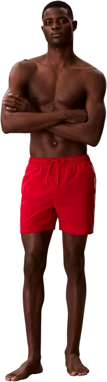 Detalle de Calvin Klein Men's 5 in Core Lv00n61002 Swim Bottoms (Pack of 1)