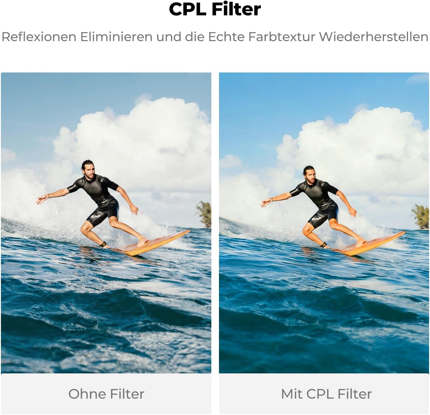 Thumbnail 2 de K&F CONCEPT 6er-Pack Clip-On CPL/ND Filter für DJI Osmo Action 6