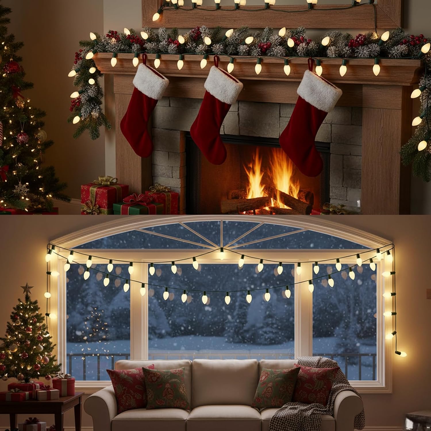 Detalle de C9 LED Replacement Bulbs in Shatterproof Plastic