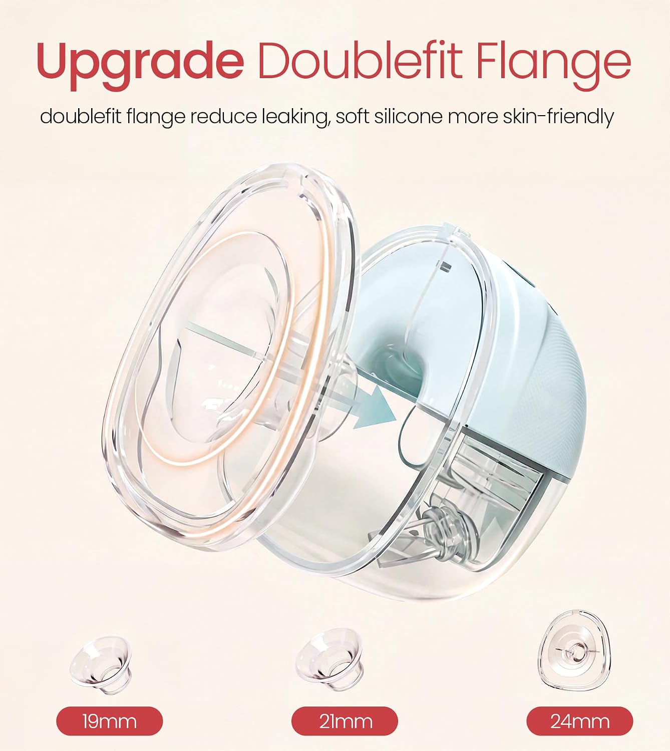 Thumbnail 1 de NCVI AM8131 Wearable Breast Pump, Wireless with 4 Modes and 9 Suction Levels