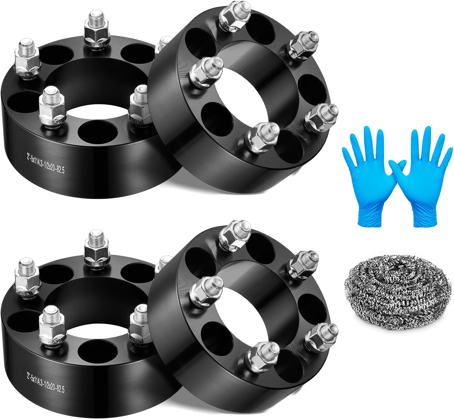Detalle de BDFHYK 5x114.3mm Wheel Spacers 2in Thickness for Jeep Lincoln Ford 🧩
