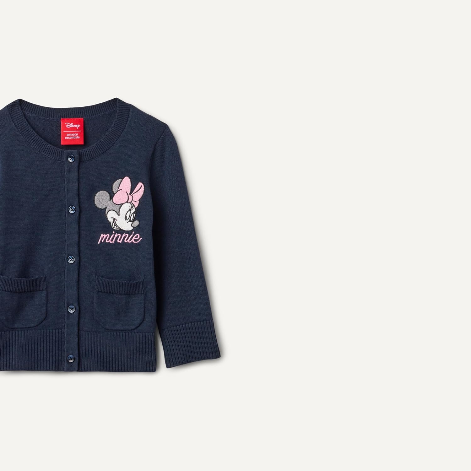 Thumbnail 1 de Amazon Essentials Bambine e Ragazze Cardigan con filo di cotone, taglio aderente e colletto tondo