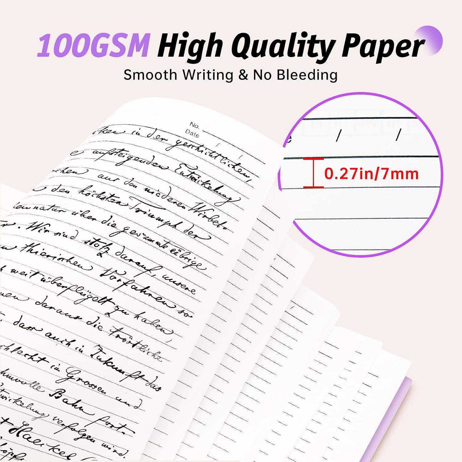Thumbnail 3 de ReePlan A5 Spiral Notebook, 360 Pages – 5 Removable Dividers, 100 GSM, Purple
