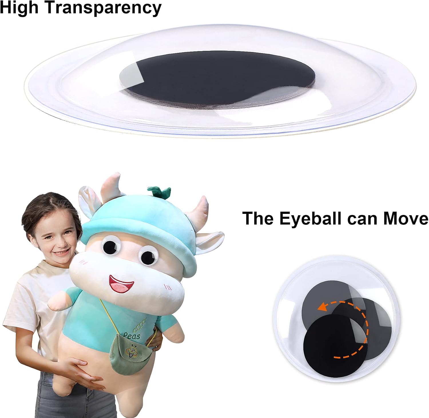 Thumbnail 2 de Googly Eyes, 6-Piece Set
