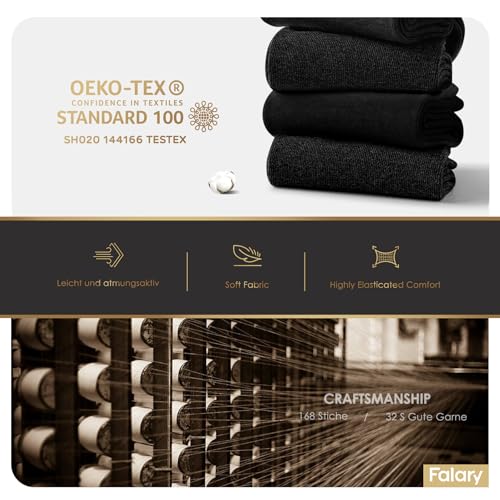 Detalle de FALARY Mens Socks Multipack: 12-Pair Set for Men and Women