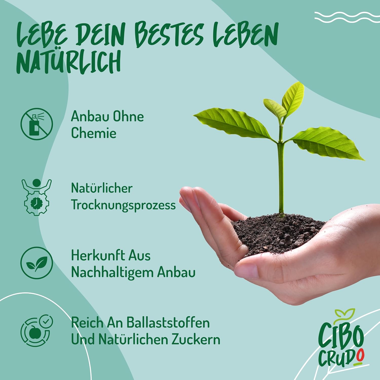 Thumbnail 6 de Carobpulver Bio – 500g: Natürlich süß, ballaststoffreich und vielseitig einsetzbar
