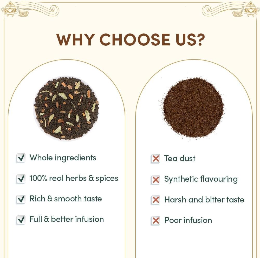 Thumbnail 7 de VAHDAM Té Suelto Chai 🎁 Set 12 Sabores Sin Gluten OGM