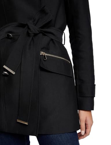Detalle 2 de Morgan Gabardina entallada gabardina Negro 38