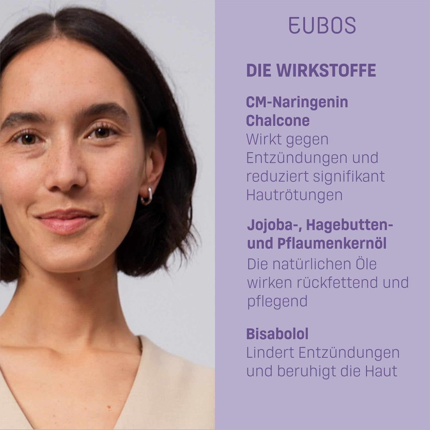 Detalle 2 de EUBOS KÜHL & KLAR ANTI-RÖTUNG Reinigungsmilch – sanfte, pH-neutrale Reinigung bei Rosacea
