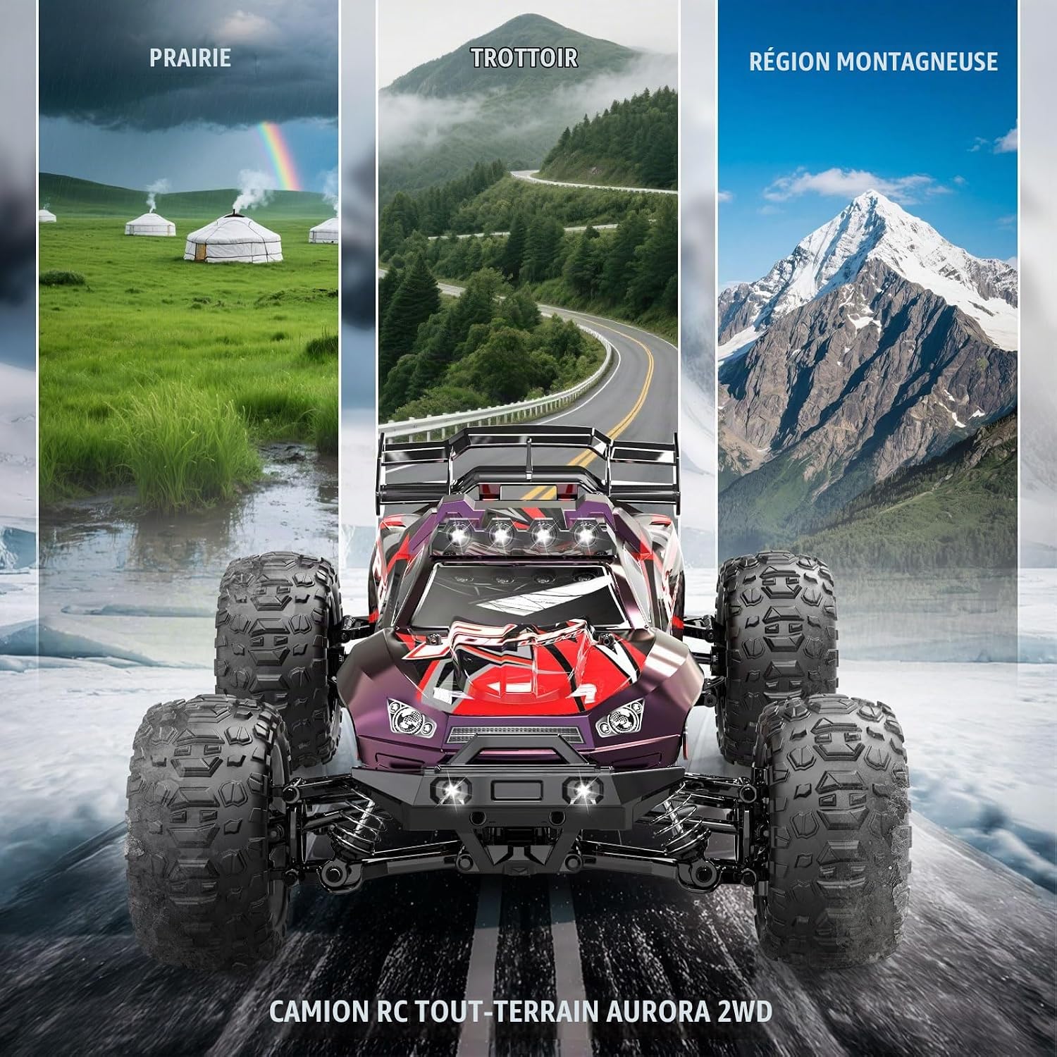 Thumbnail 6 de YESHIN HS10422-2CK-HJYMPLMLDE RC-monstertruck 1:10, 45 km/u, 2,4 GHz