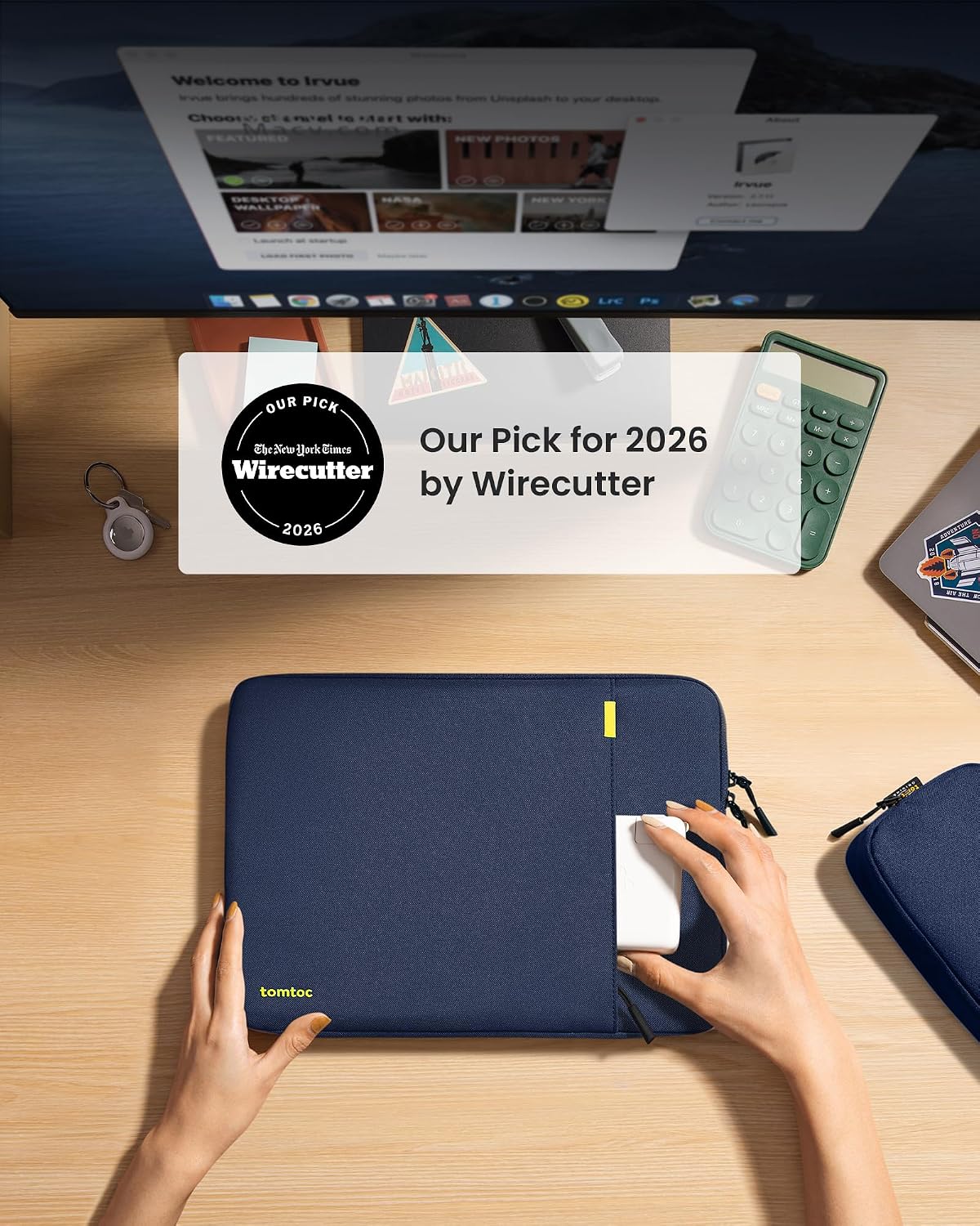 Thumbnail 1 de tomtoc 360 Protective Laptop Sleeve Set for 15-inch MacBook Air M5/A3448 (2026) and 15-inch MacBook Pro/Surface Laptop