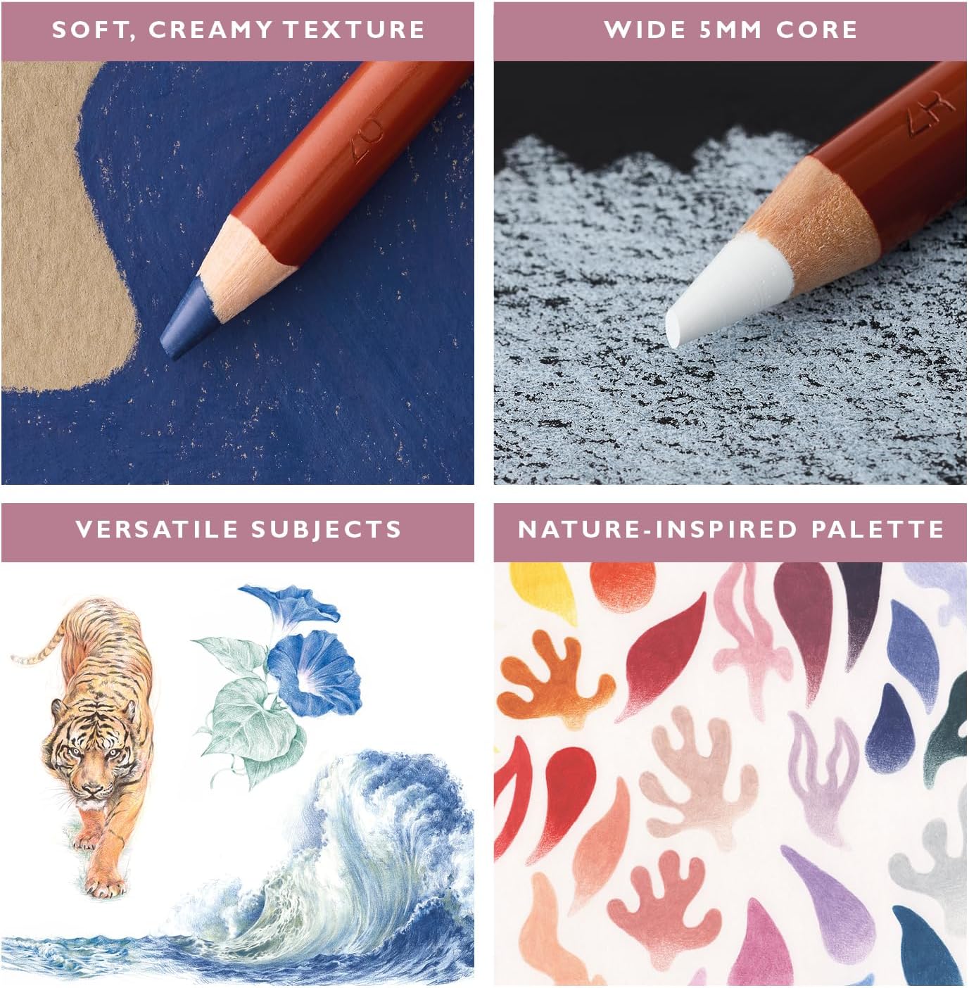 Thumbnail 3 de Derwent Crayons Drawing 12 couleurs 🎨