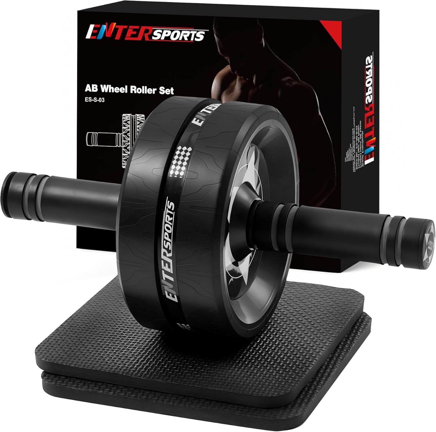 Thumbnail 6 de EnterSports Ab Rollers Ab Trainer 272kg