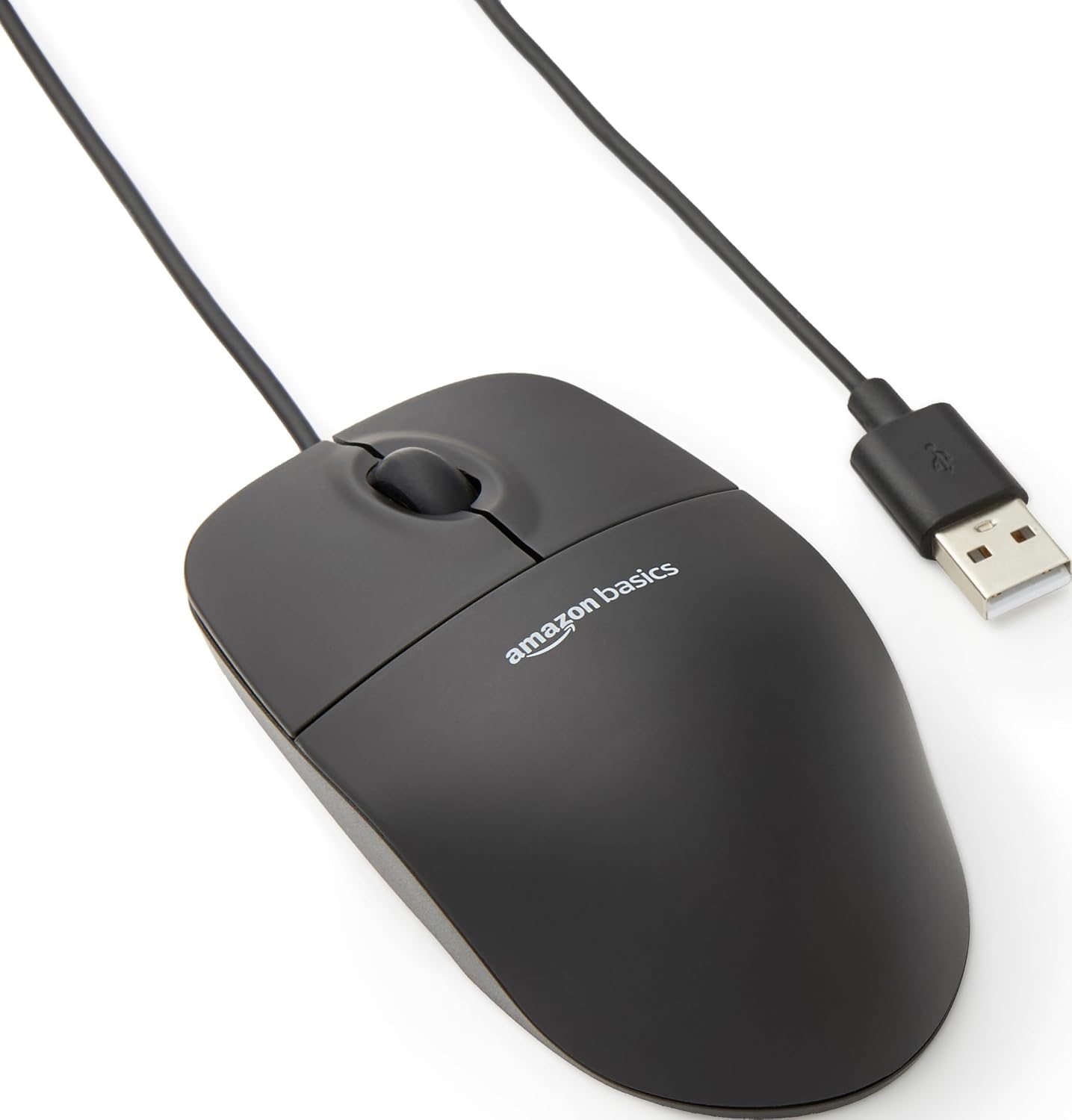 Detalle de Amazonベーシック MSU0939 USB有線マウス 3ボタン・光学式・ブラック