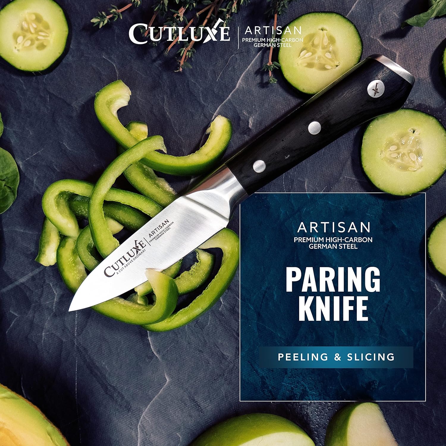 Detalle 2 de Cutluxe Paring Knife, 3.5-Inch