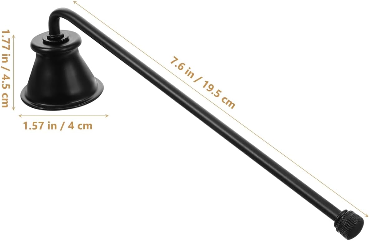 Thumbnail 3 de Ciieeo Black Metal Candle Snuffer Cap with Long Handle – Portable, Safe & Stylish