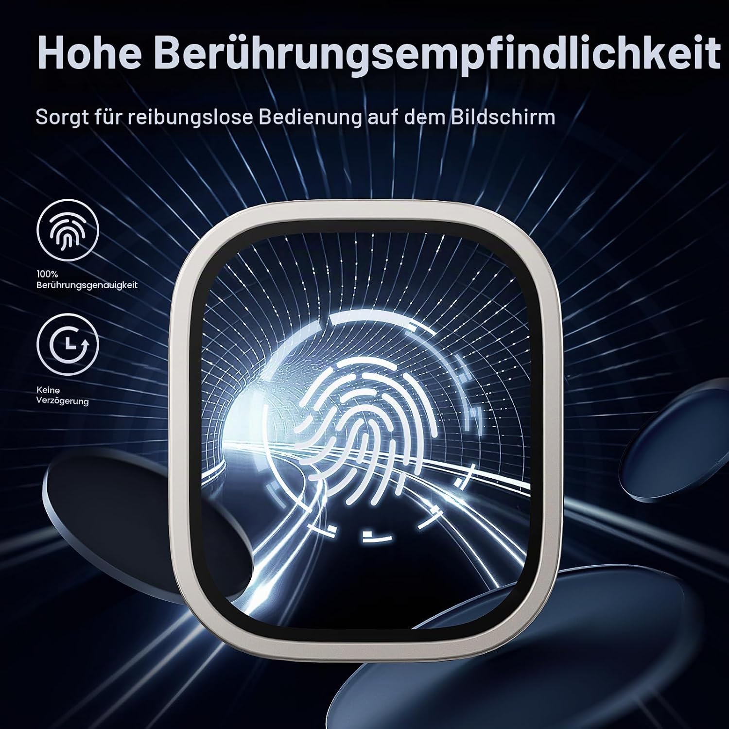 Detalle 2 de LϟK Displayschutzfolie 49 mm für Apple Watch Ultra
