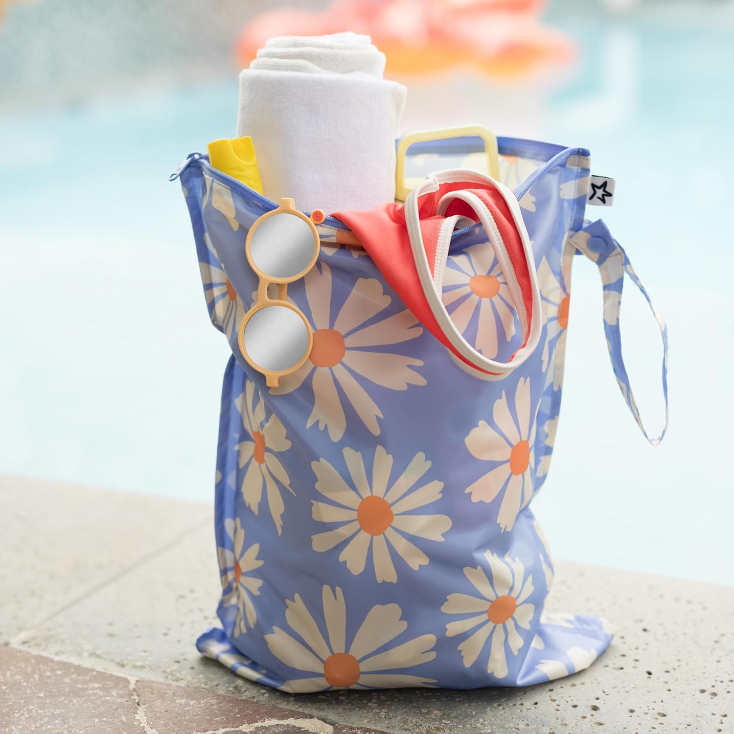 Detalle 2 de Tiny Twinkle Wet Bags, 2-Pack Reusable Waterproof Bags, 12.5” × 16”