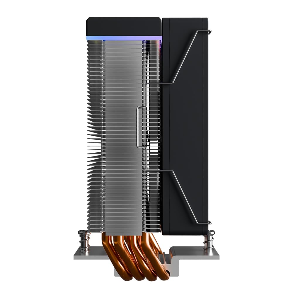 Thumbnail 6 de Jungle Leopard KF420E CPU Cooler with LCD Temperature Display and ARGB Fan