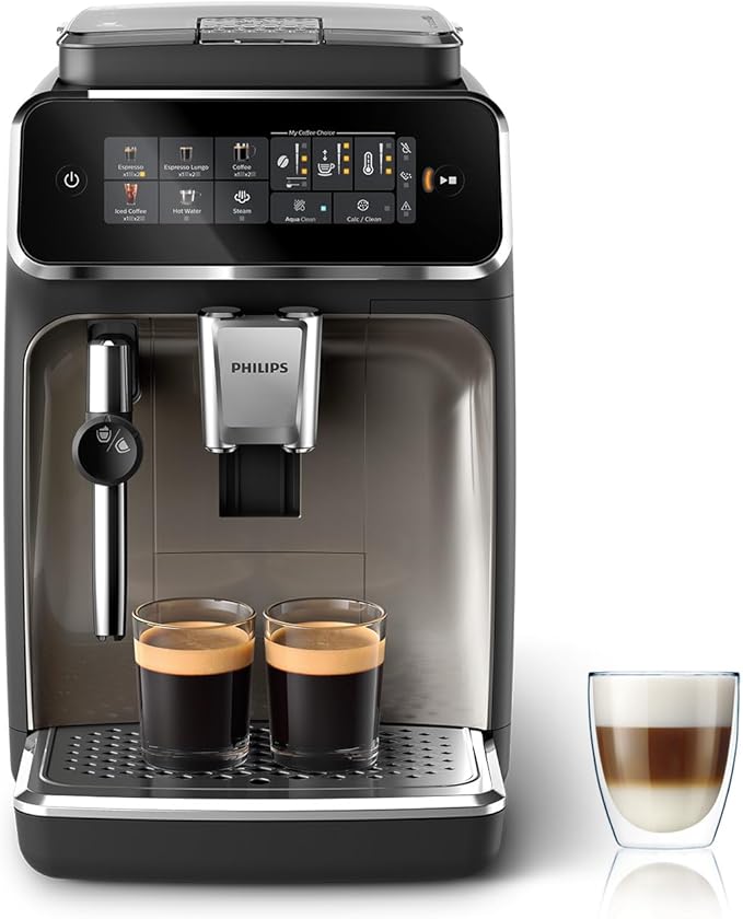 Detalle de Philips Series 3300 Cafetera Superautomática con Espumador