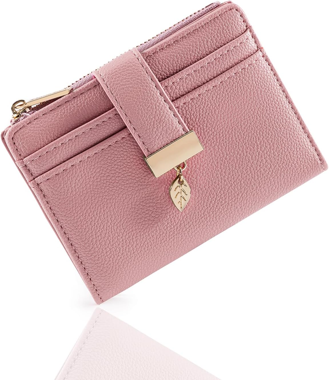 Thumbnail 6 de Pomelo Best Women's RFID Wallet Compact vegan leather purse 👛