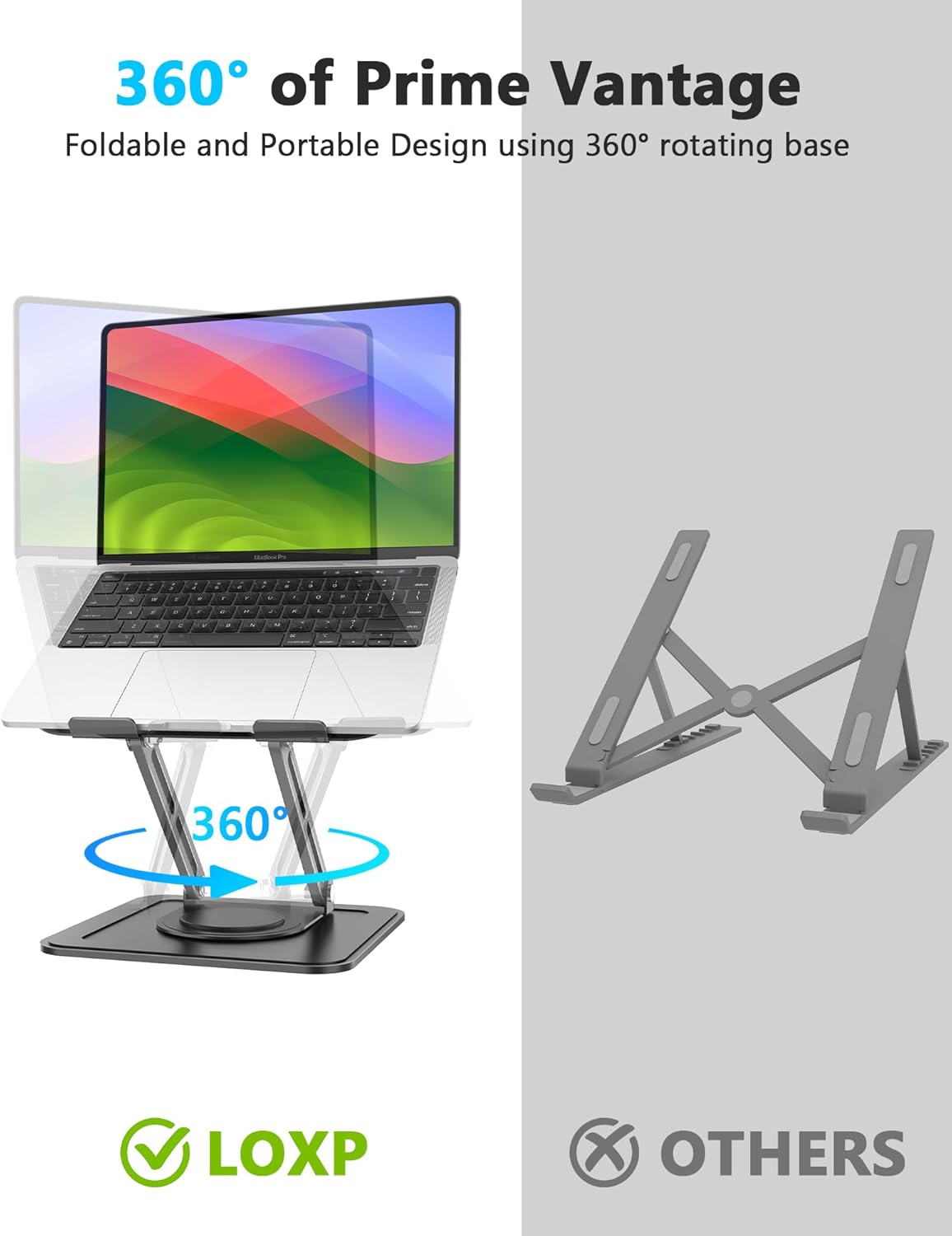 Thumbnail 1 de LOXP Laptop Stand 10-16"