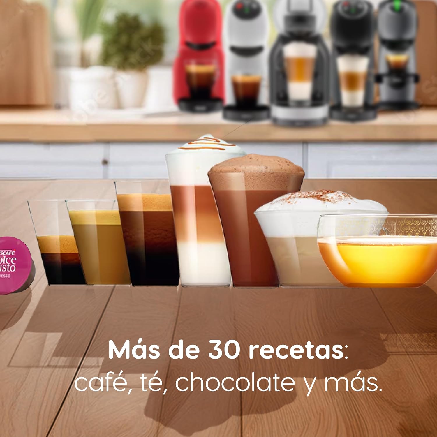 Detalle 2 de NESCAFÉ Dolce Gusto Cortado ☕ 90 cápsulas, notas a almendra tostada