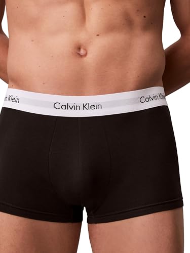 Thumbnail 3 de Calvin Klein calzoncillos bóxer hombre Pack de 3 Low Rise Trunks (algodón con elastano) L