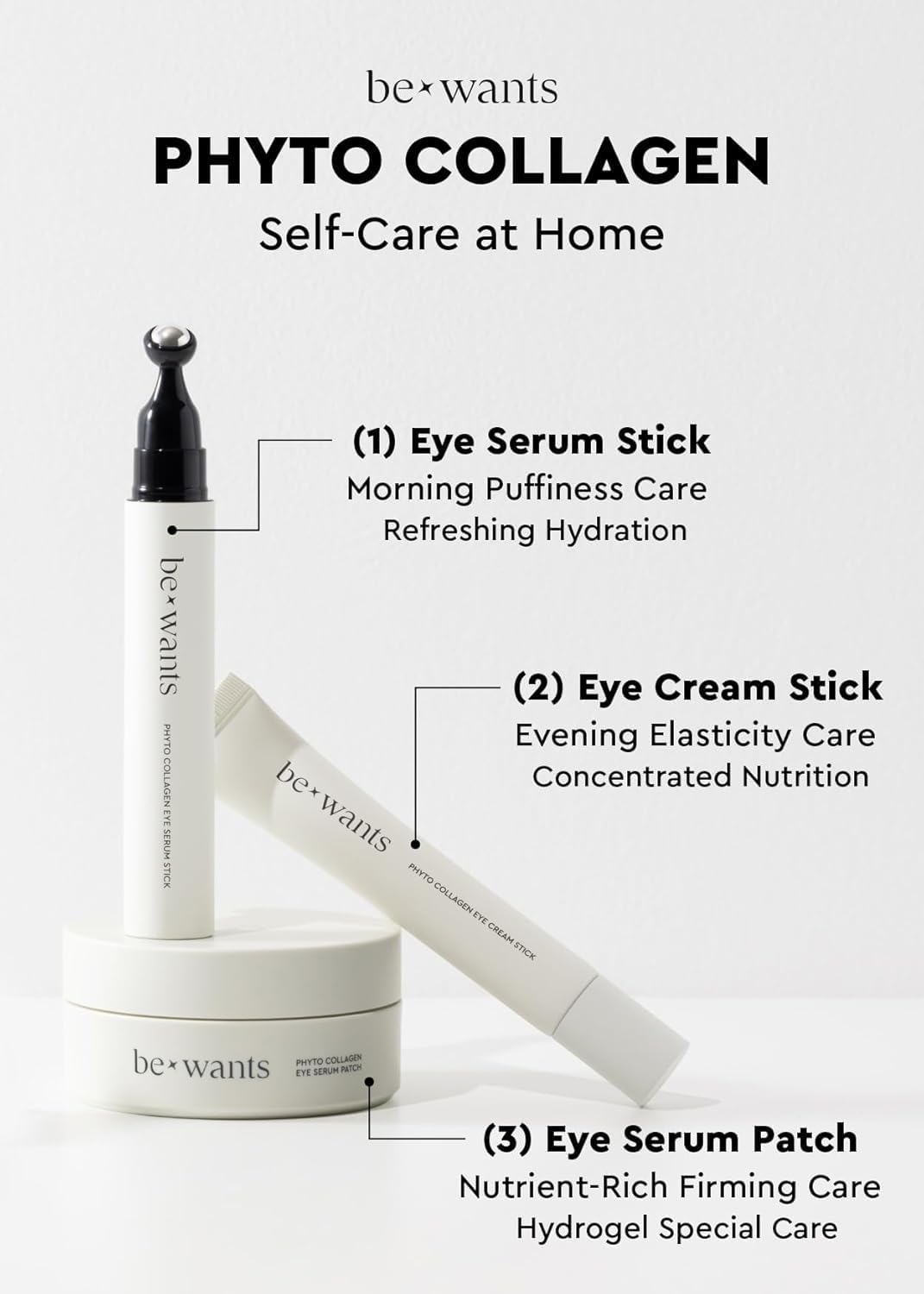 Thumbnail 6 de bewants Under Eye Patches, 60-Count Hydrogel Masks with Vegan Collagen