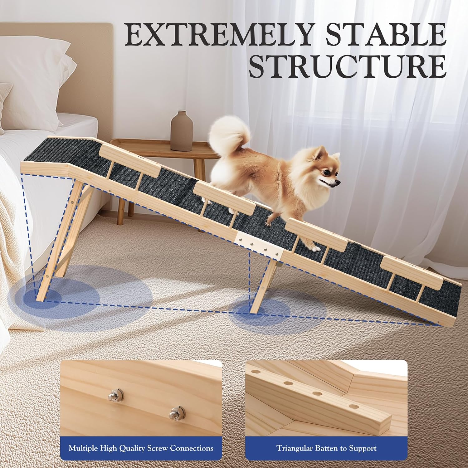 Detalle 2 de Easyego Dog Ramp 74-Inch