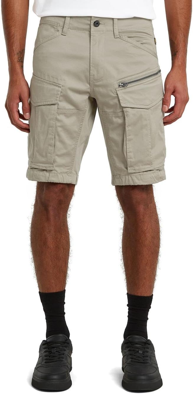 Detalle de G-Star Rovic Zip Regular Shorts Pantaloncini Uomo – taglia 33, beige