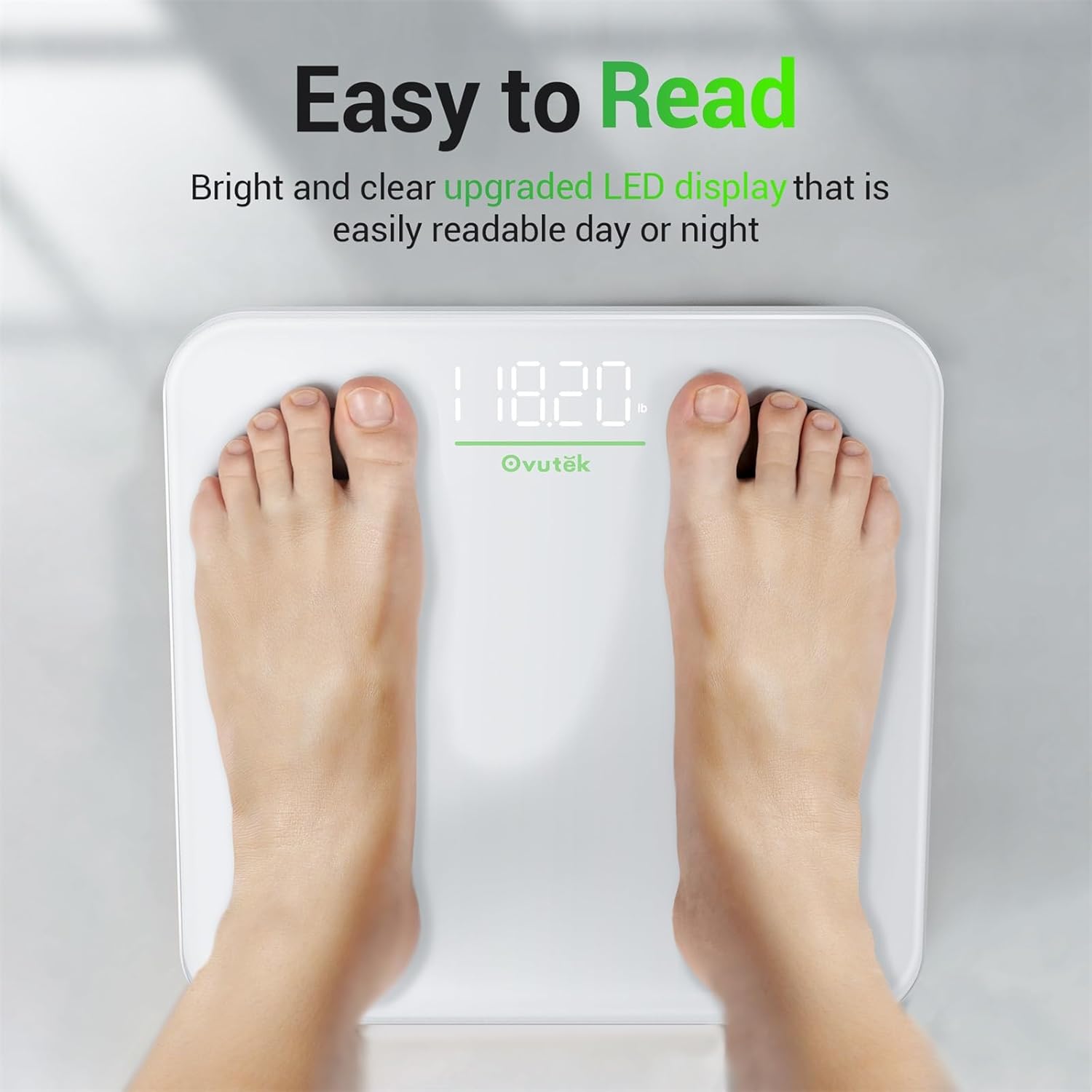Thumbnail 3 de Ovutek Bathroom Scale 400 lb
